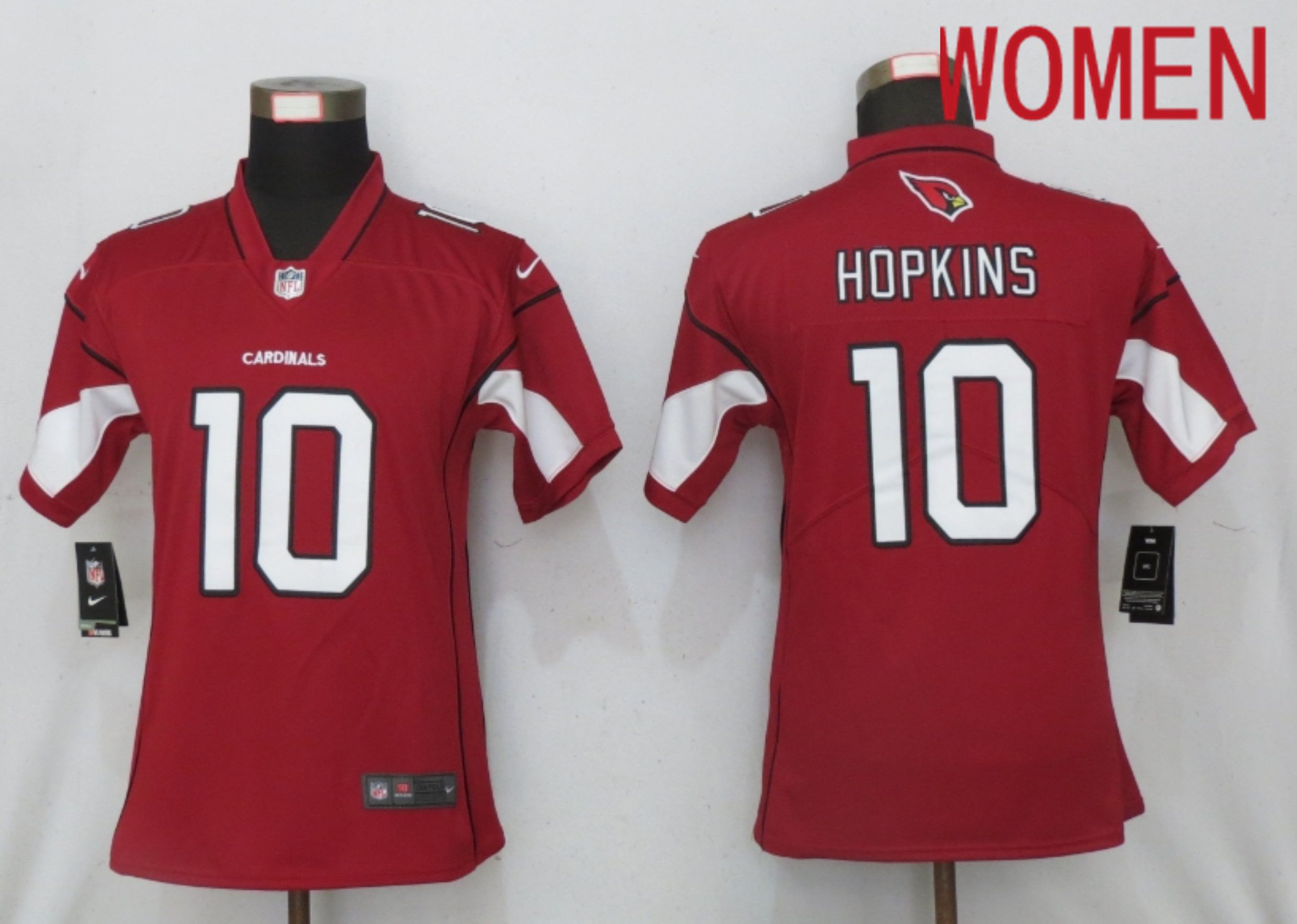Women Arizona Cardinals #10 Hopkins Red 2020 Vapor Untouchable Elite Playe Nike NFL Jerseys->pittsburgh steelers->NFL Jersey